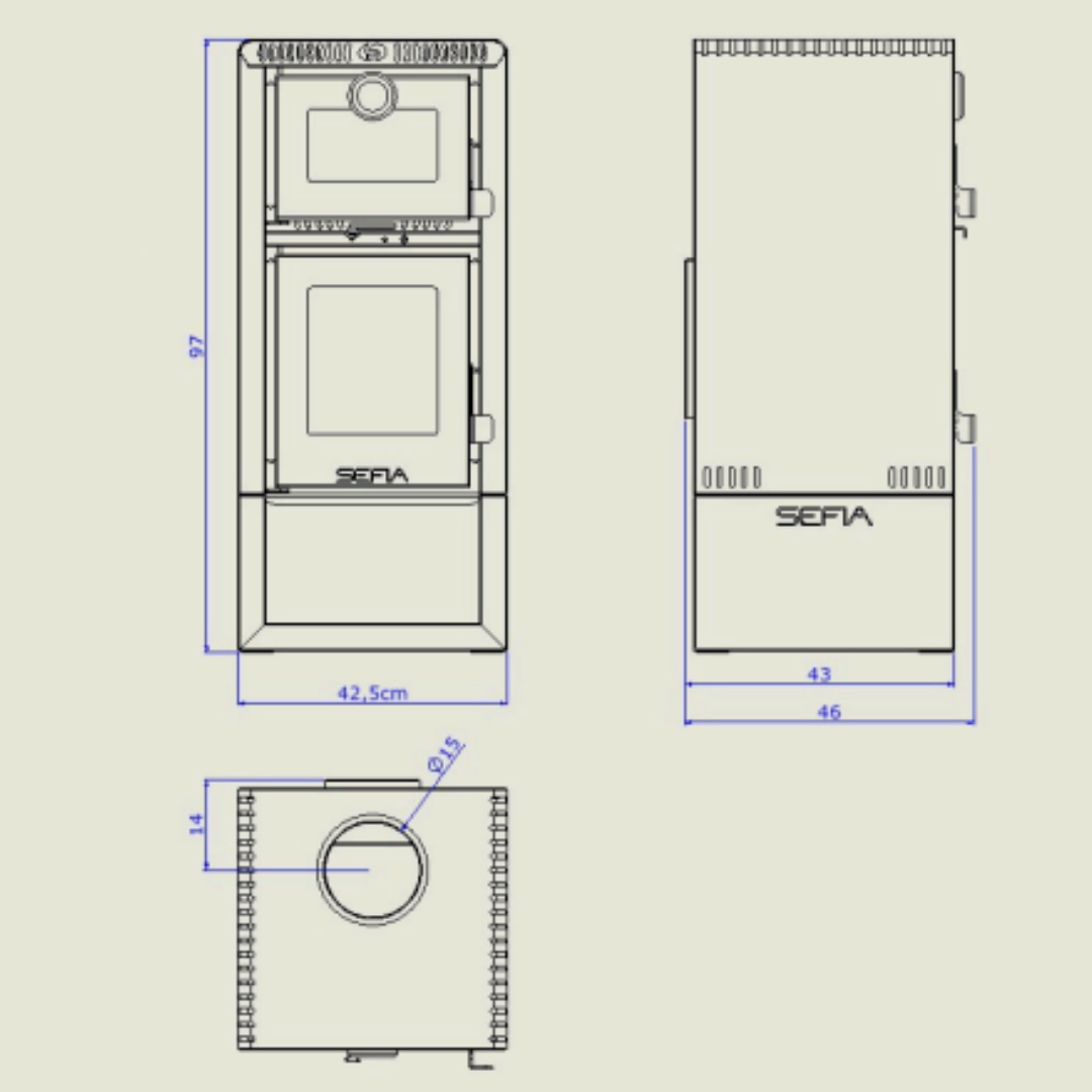 CALEFACTOR SEFIA ALMERIA