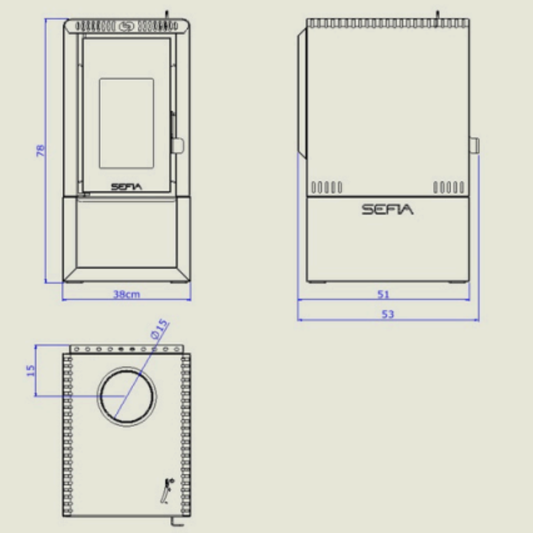 CALEFACTOR SEFIA BARCELONA